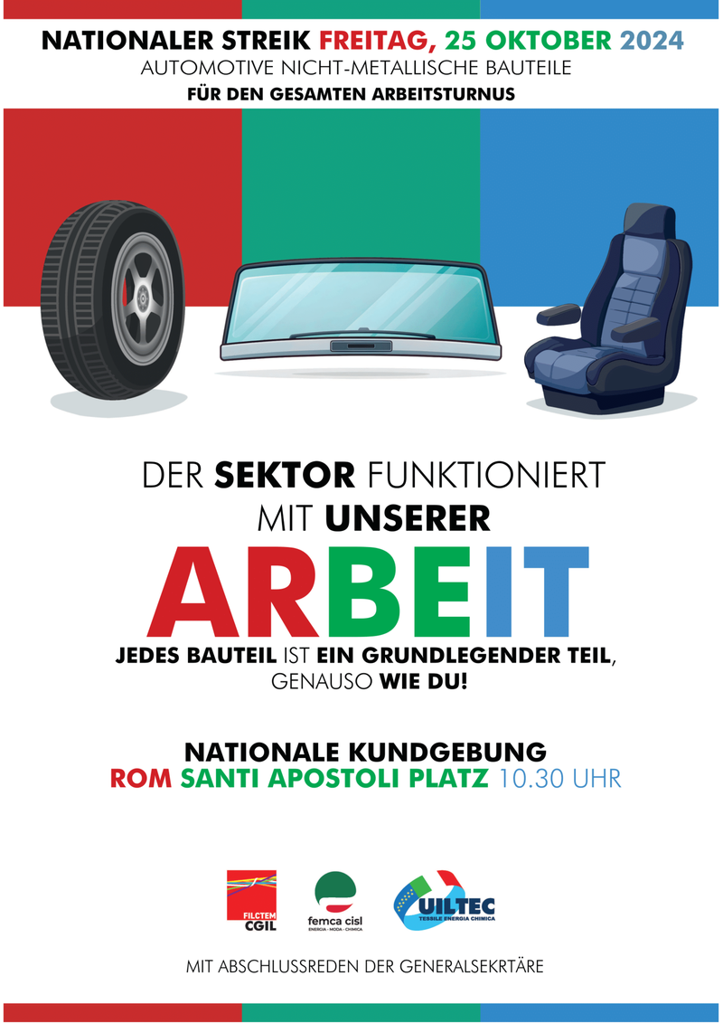 25. Oktober, Streik bei den Autozulieferern