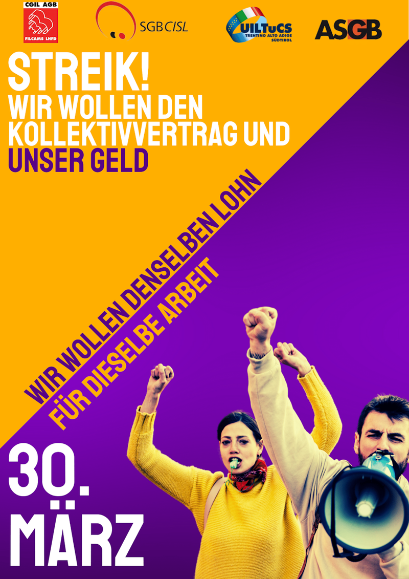 Streik am 30. März: "Wir wollen den Vertrag" 